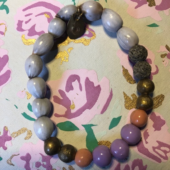 Two lava stone essential oil bracelets - Picture 2 of 3